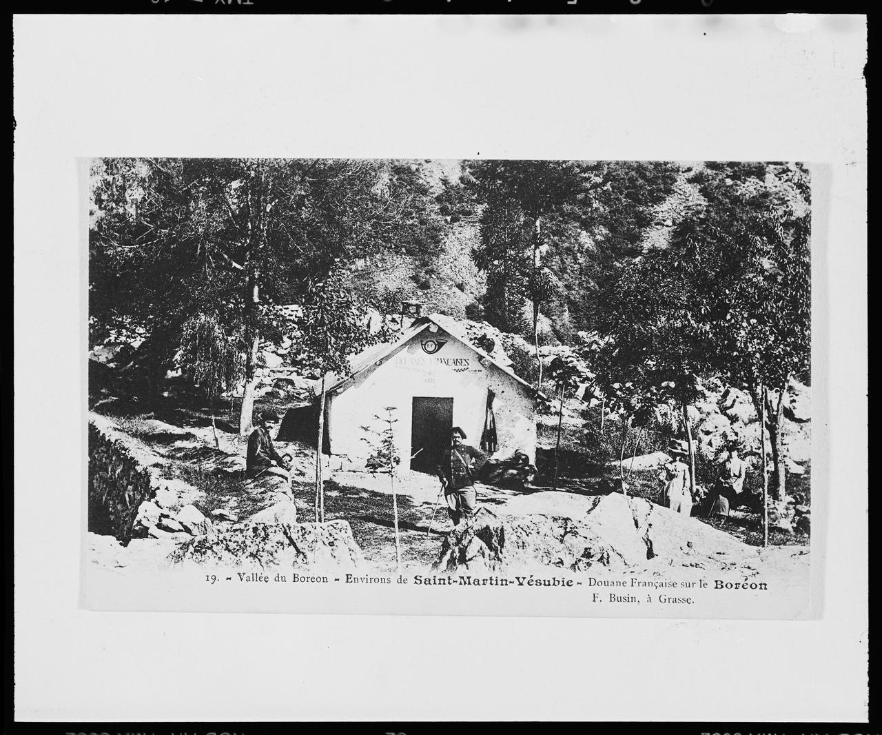 photographie Vallée de boreon... douane francaise... (cp 003302) Ph.1999.53.7 Photo © Musée des Civilisations de lEurope et de la Méditerranée/Anonyme