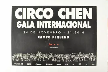 affiche Affiche "Circo Chen. Gala Internacional" (Cirque Chen. Gala International) 2003.109.29  Photo Mucem
