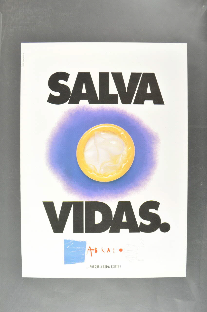 affiche "Salva vidas" (Sauve les vies) 2003.109.38 Photo Mucem