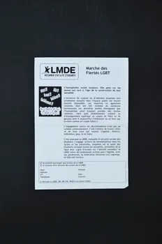 Lmde tract "Marche des fiertés LGBT" France 2005 2005.123.4  Photo Mucem