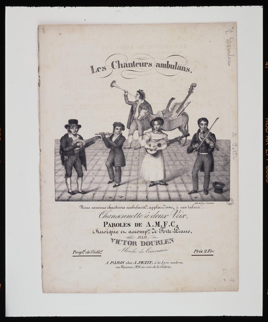 Danièle Adam ; Hervé Jézéquel photographie MNATP. Exposition. Musiciens des rues de Paris (18 novembre 1997 - 27 avril 1998) Ile-de-France, France 1997 Ph.2008.00.4.201 Photo © Musée des Civilisations de lEurope et de la Méditerranée/Adam, Danièle
Jézéquel, Hervé