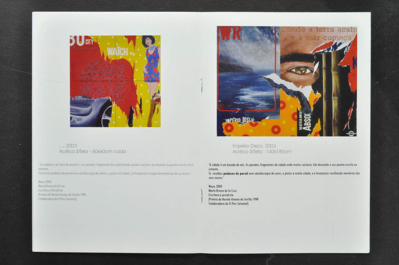 Abraço BROCHURE Exposition D'Olivares" Portugal 2003 2003.109.55  Photo Mucem