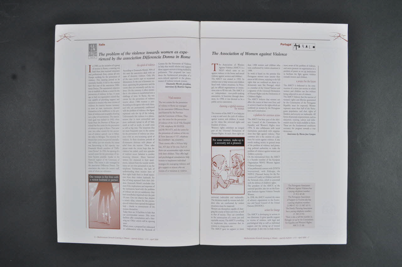 Sida Info Service / Abraço / Fase / Aids Helpline and (...) Bulletin associatif Grèce 2000 2003.109.63 Photo Mucem