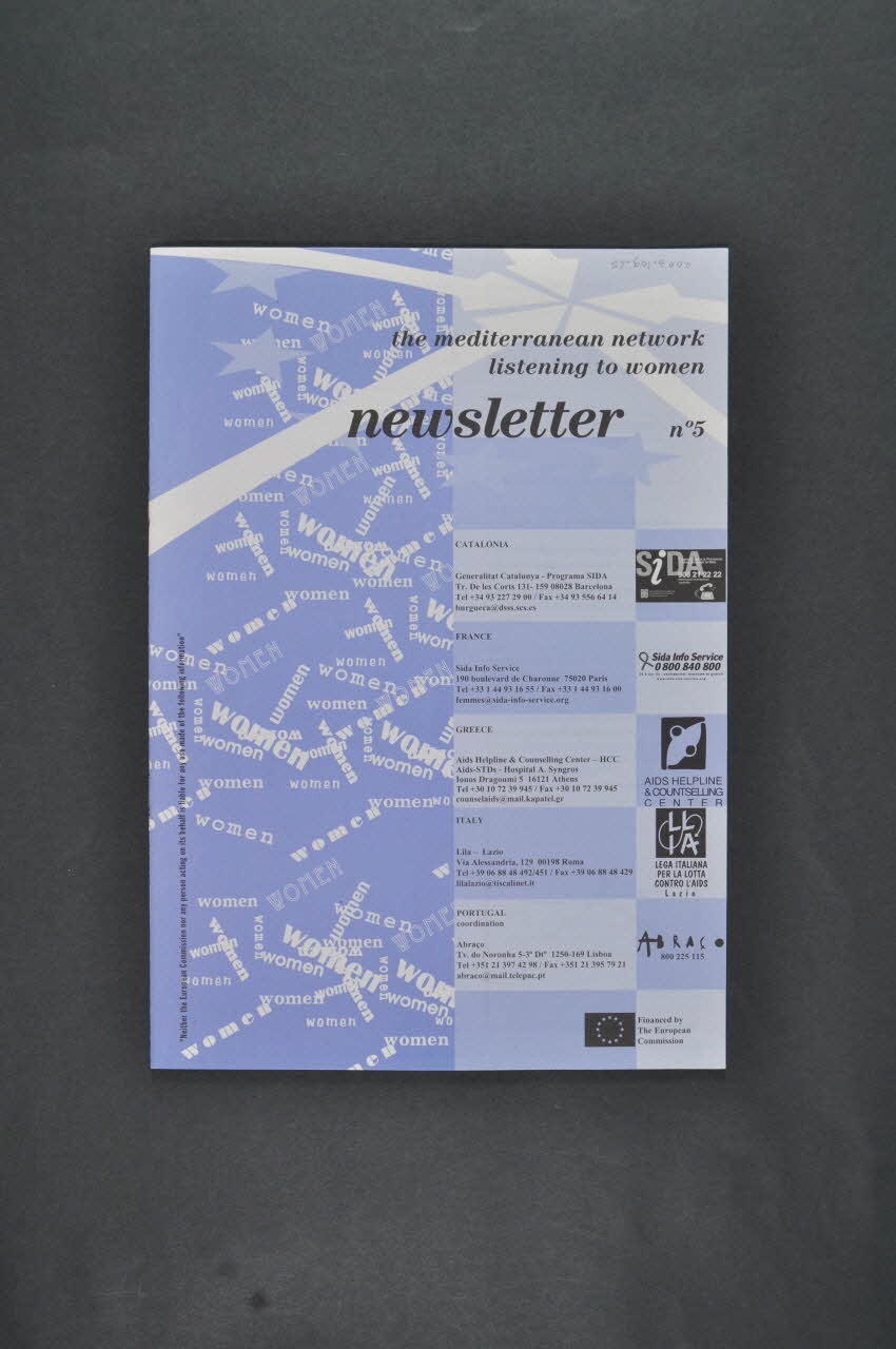 Sida Info Service / Abraço / Fase / Aids Helpline and (...) Bulletin associatif Grèce 2002 2003.109.65  Photo Mucem