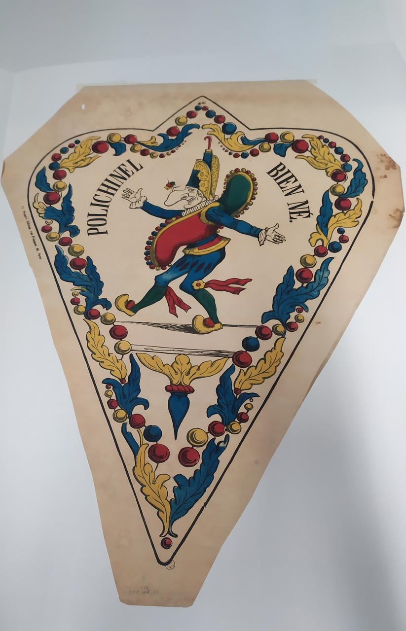 estampe Polichinel. Bien né. 1953.41.242 Photo Mucem