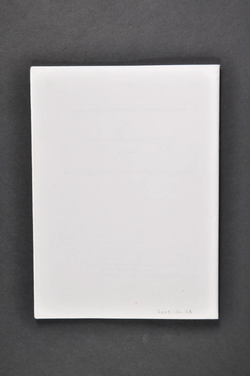 Association Pluss revue Brochure  PLUSS vol XI n°1 Hongrie 2003 2005.124.23 Photo Mucem