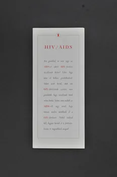 Ovegylet Foundation Dépliant "HIV/AIDS" (en hongrois) Hongrie 1996 2005.124.25 Photo Mucem