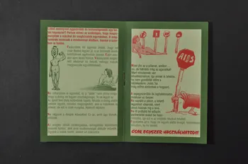 BROCHURE "Szerelem, szex, hazassag / ahogy az intézeti gyerekek latjak / Kislexicon" (Amour, sexe, mariage. Brochure pour les jeunes qui vivent en orphelinat) 2005.124.32  Photo Mucem
