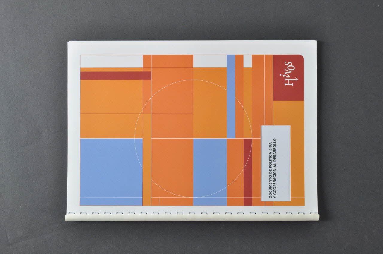 Hivos BROCHURE "Documento de politica sida y cooperacion al desarollo" (Document de politique. Sida et coopération au développement) Pays-Bas 2001 2005.164.1 Photo Mucem