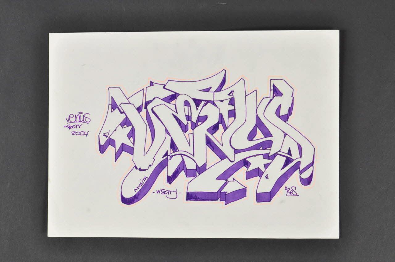 Musa esquisse Catalogne, Espagne 2004 2004.140.1 Photo Mucem