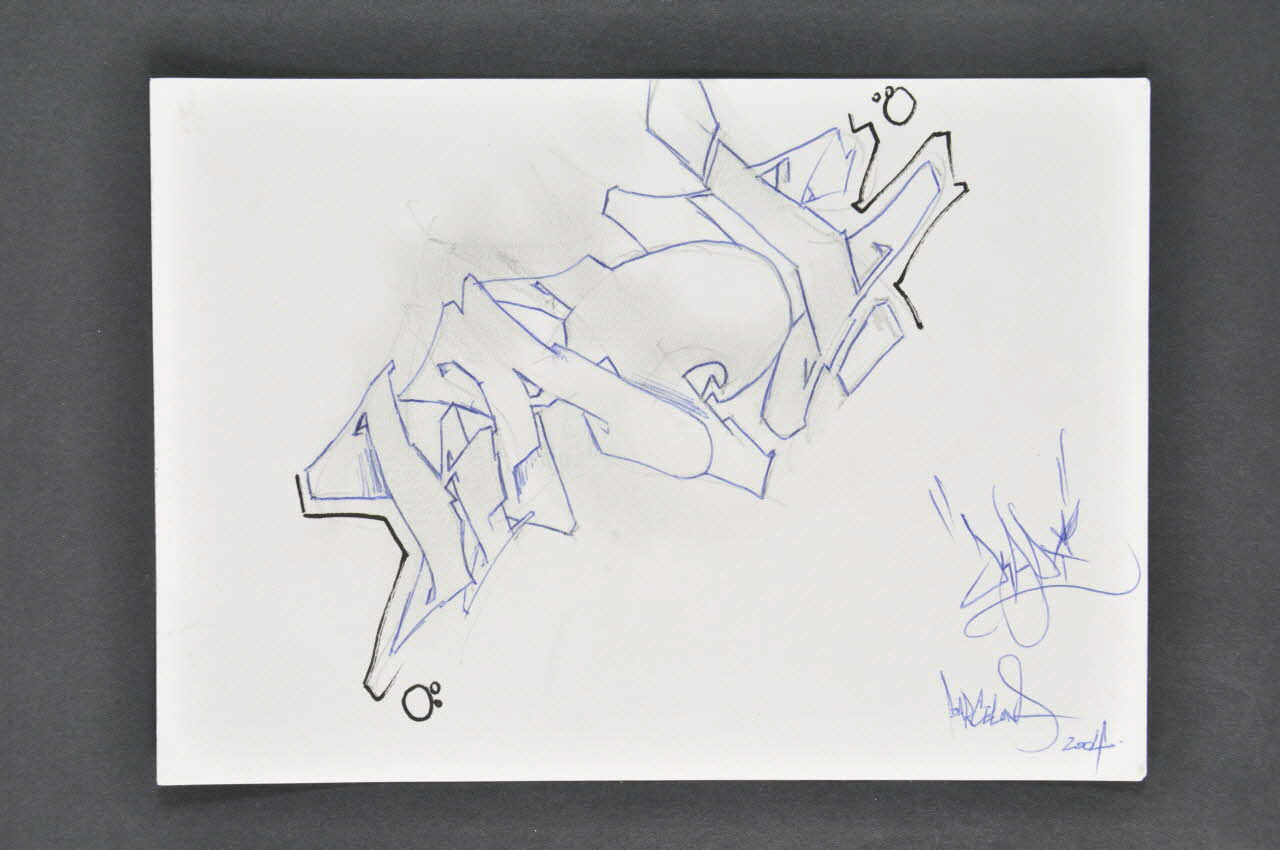 Kapi esquisse esquisse sur papier Catalogne, Espagne 2004 2004.141.1 Photo Mucem