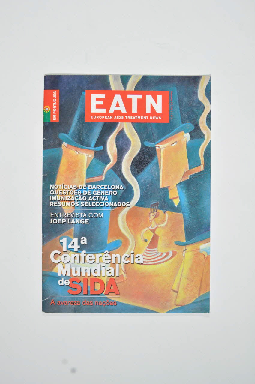 European Aids Treatment Group revue EATN European  AIDS Treatment News, n° 4, septembre 2002 Portugal 2002/9 2003.110.22 Photo Mucem