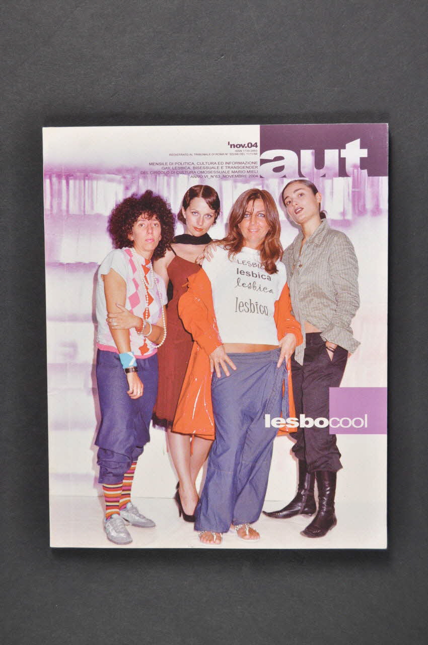 Circolo di Cultura Omosessuale Mario Mieli Bulletin associatif "lesbocool" Italie 2004/11 2005.166.1 Photo Mucem