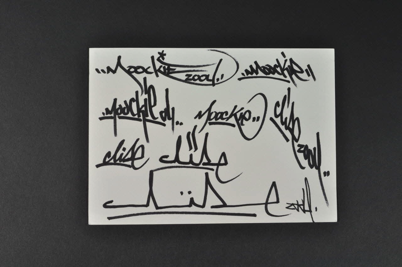 Mookie dessin Signatures Catalogne, Espagne 2003-2004 2004.145.2 Photo Mucem