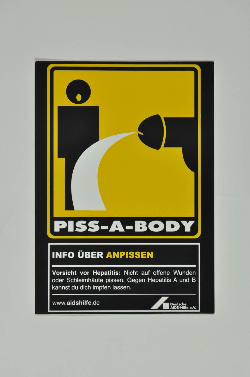 carte postale "Piss-a-body" 2003.111.106 Photo Mucem