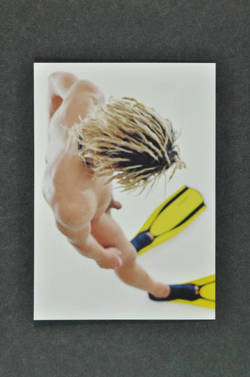 Deutsche Aids-Hilfe carte postale "Gummis schützen vor HIV / AIDS" (Les préservatifs protègent contre le VIH et le sida) Allemagne 2002 2003.111.134 Photo Mucem