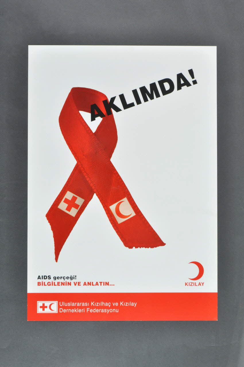 affiche "Aklimda !" (traduction) 2005.170.4 Photo Mucem