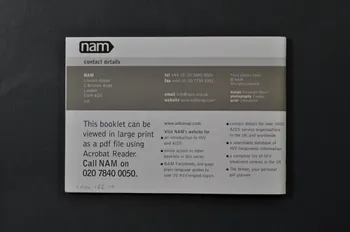 Nam BROCHURE "Lipodistrophy" (Lipodystrophie) International 2004 2004.166.10 Photo Mucem