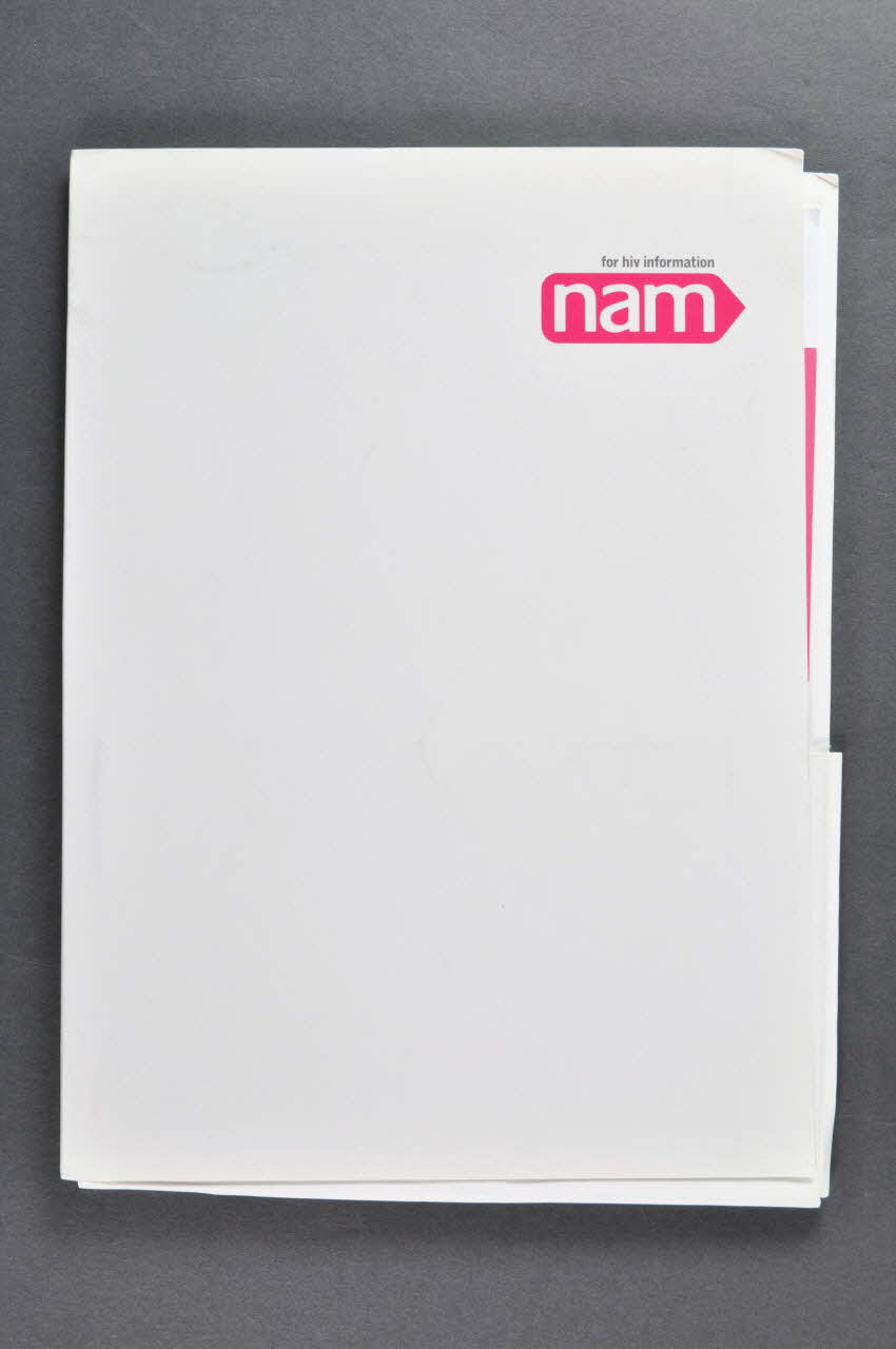Nam Dossier "For HIV Information.NAM" International 2004 2004.166.2.1-2 Photo Mucem