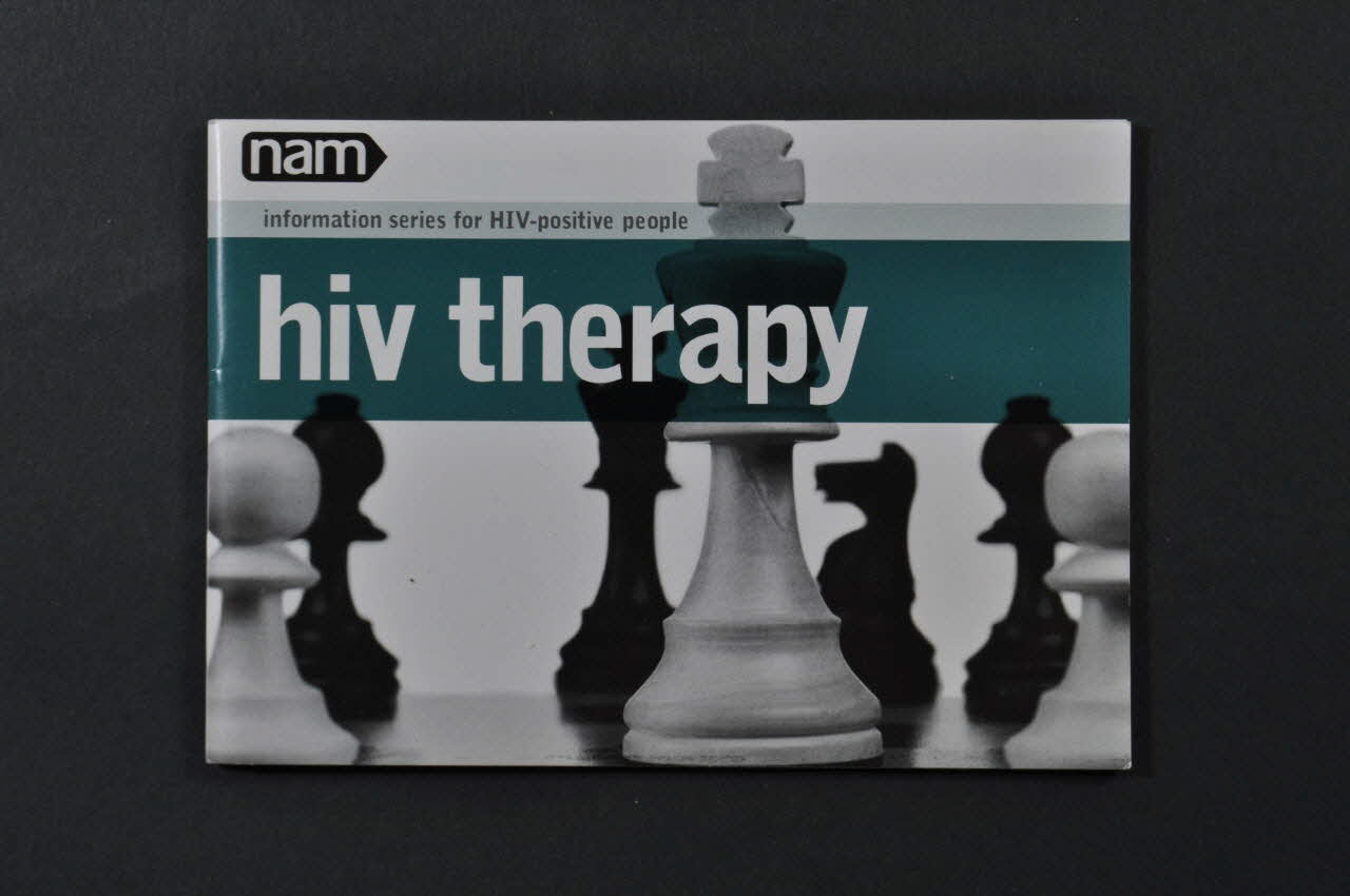 Nam BROCHURE "HIV Therapy" (Thérapie du VIH) International 2003 2004.166.3 Photo Mucem