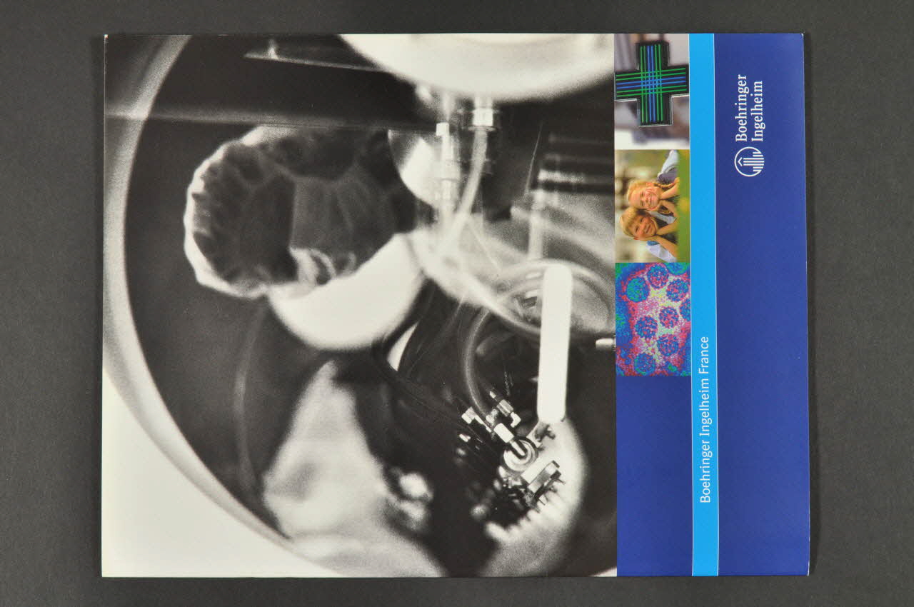 Laboratoire Boehringer Ingelheim BROCHURE Boehringer Ingelheim France France 2002 2004.167.2 Photo Mucem