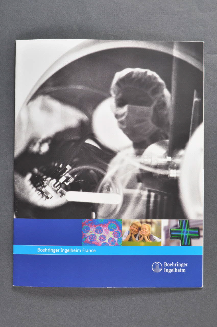 BROCHURE Boehringer Ingelheim France France 2002 2004.167.3 Photo Mucem