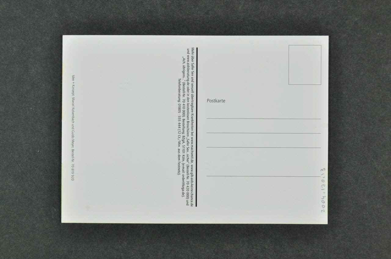 carte postale "Fair Play" 2004.170.13 Photo Mucem