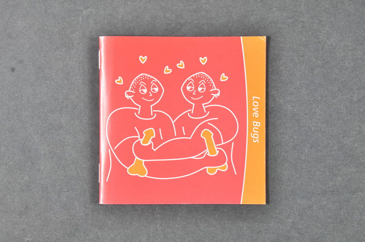Gay  Health Network BROCHURE "Love Bugs" (Bugs d'amour) Irlande 2005 2005.174.9 Photo Mucem