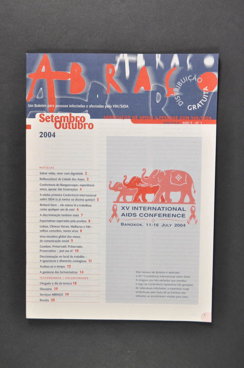 Abraço Bulletin associatif Portugal 2004 2005.175.2 Photo Mucem