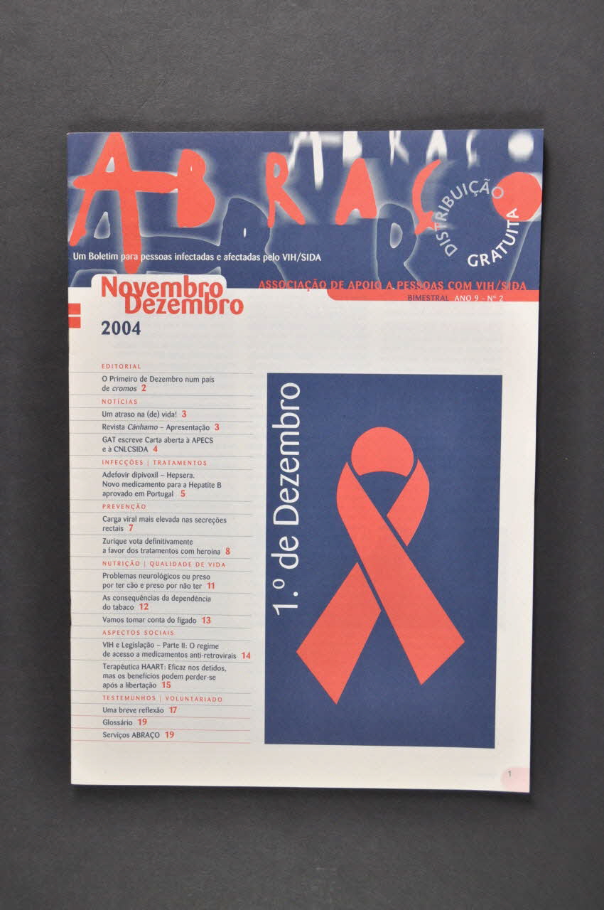 Abraço Bulletin associatif "1er décembre" Portugal 2004 2005.175.3 Photo Mucem