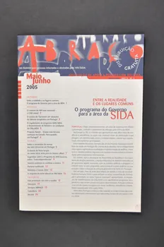 Abraço Bulletin associatif "Le programme du gouvernement sur le Sida" Portugal 2005 2005.175.6  Photo Mucem