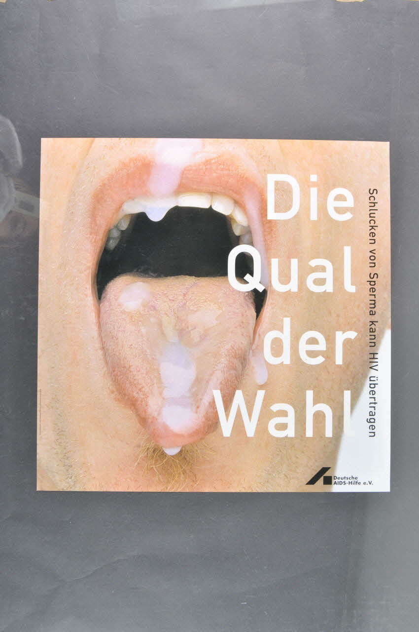 affiche "Die Qual der Wahl" ((L'embarras du choix)  (langue) 2003.111.2 Photo Mucem