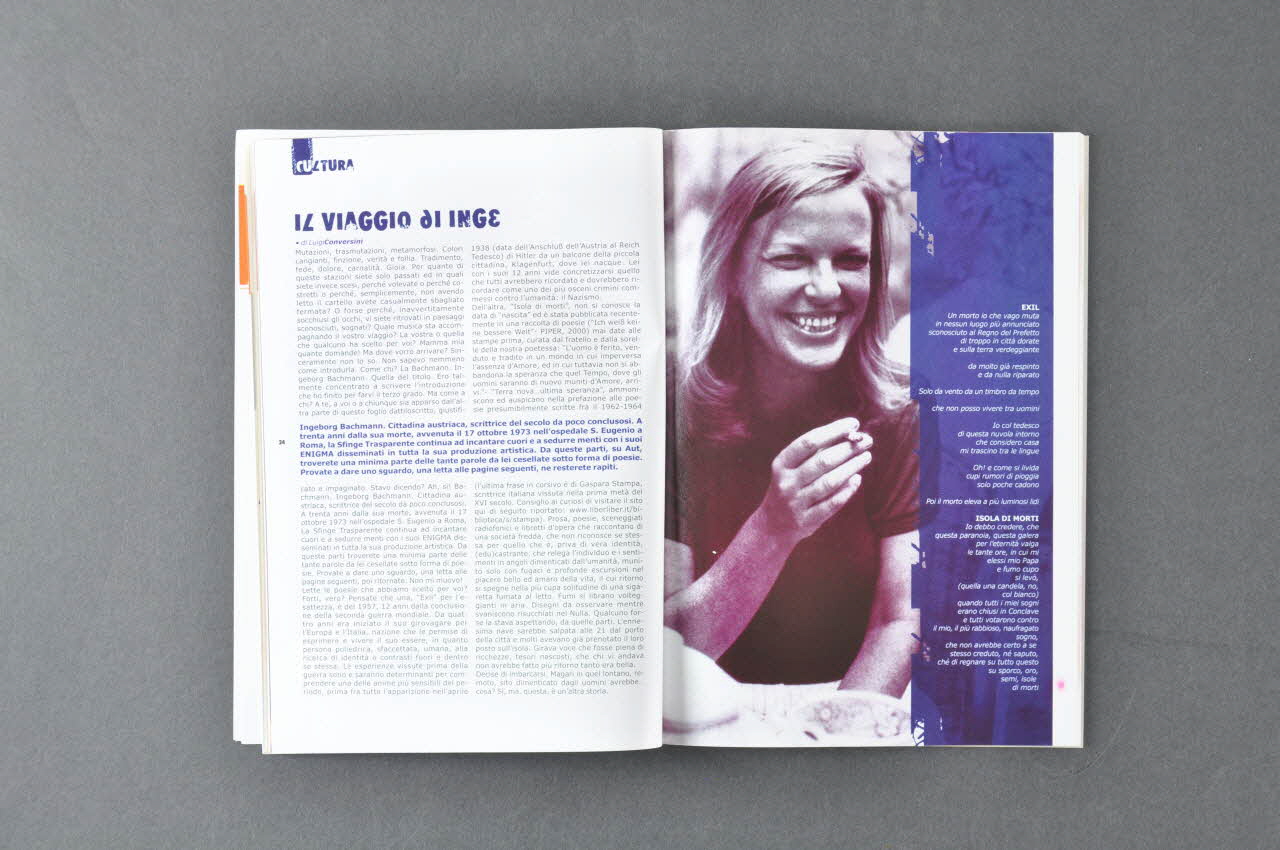 Circolo di Cultura Omosessuale Mario Mieli revue Revue Aut, dec 2003 Italie 2003/12 2004.191.1 Photo Mucem