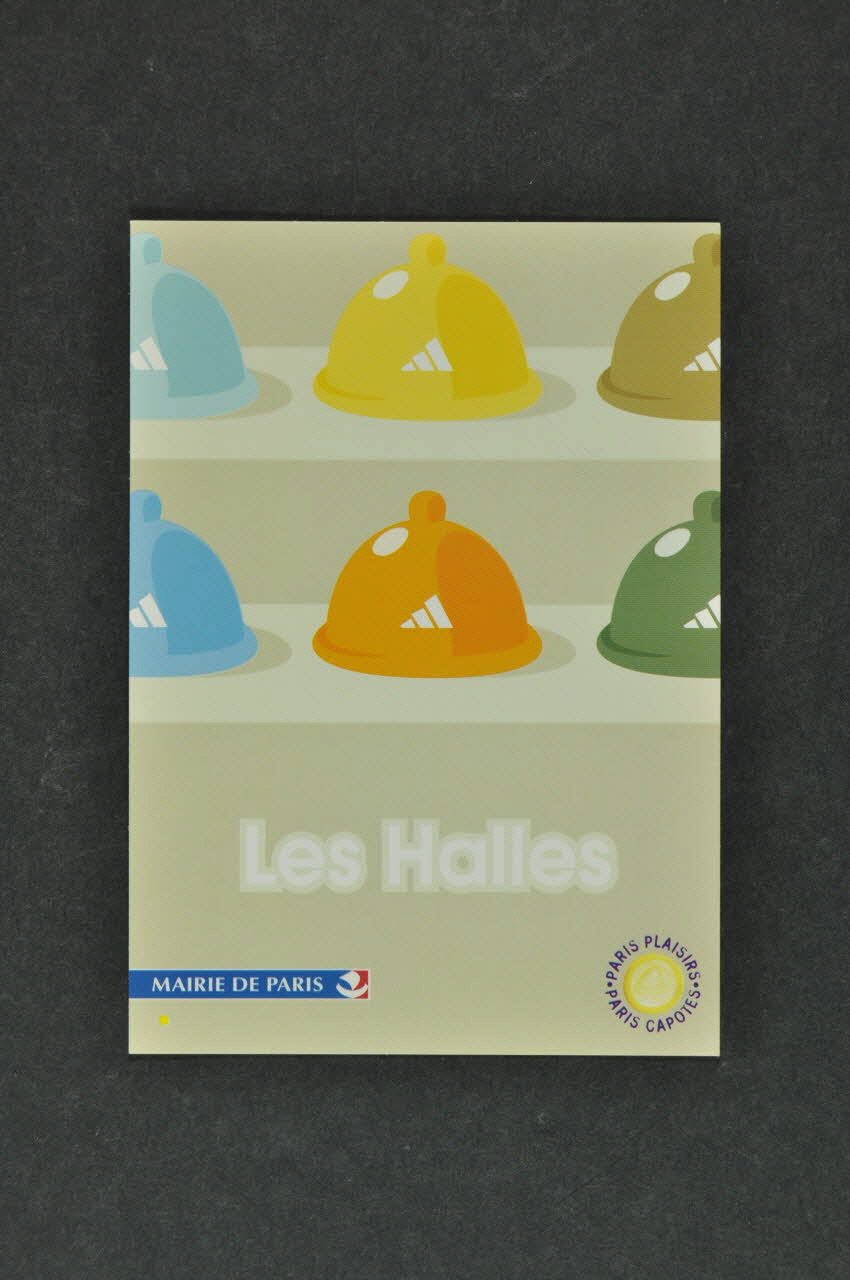 Bertrand Delanoë carte postale les Halles Île-de-France, France 2003 2004.192.15 Photo Mucem