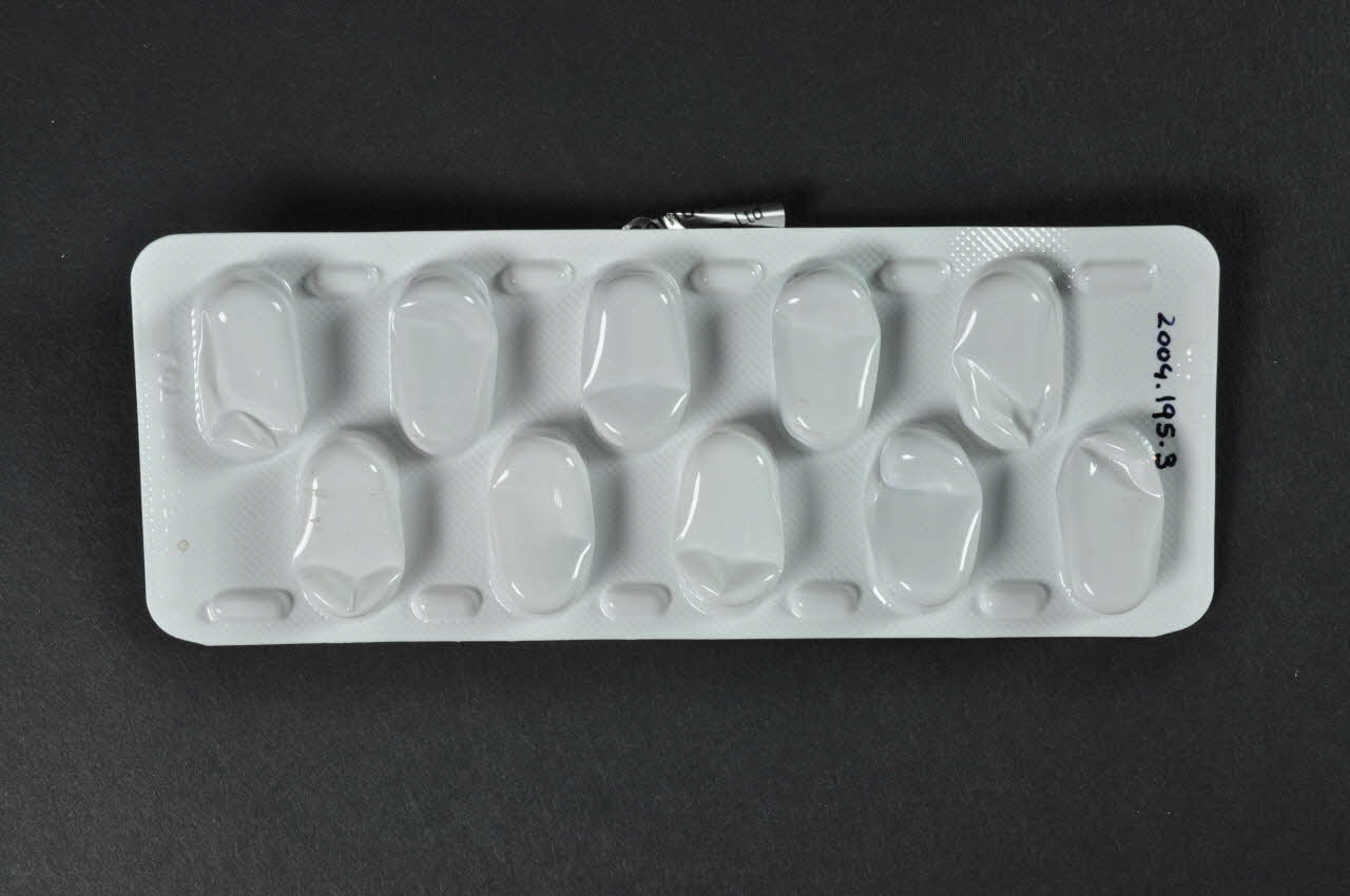 Glaxo Blister Combivir France 2004 2004.195.3 Photo Mucem