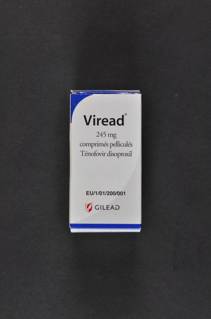 Gilead Boite de médicaments Vireadt France 2004 2004.195.5.1 Photo Mucem