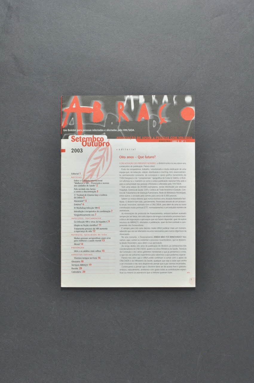 Abraço Bulletin associatif "Abraço" septembre octobre 2003 Portugal 2003 2004.197.2 Photo Mucem