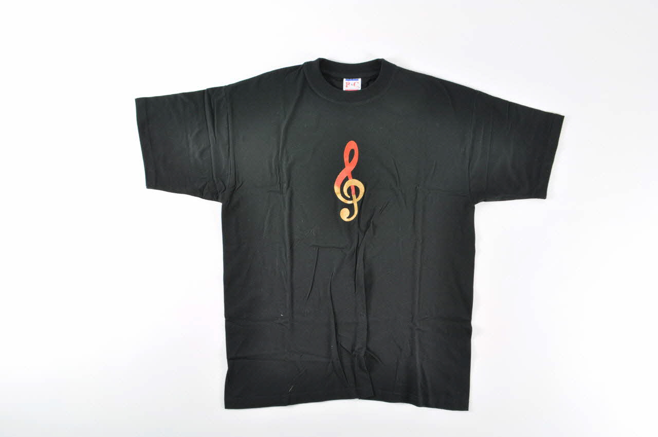 C.R.I.P.S Ile de France tee-shirt Tee-shirt clef de sol Île-de-France, France 2003 2004.201.1.1 Photo Mucem