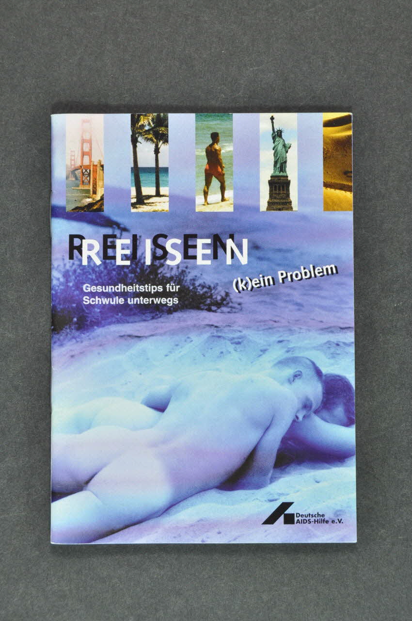 Deutsche Aids-Hilfe BROCHURE Allemagne 1996/12 2003.111.96 Photo Mucem