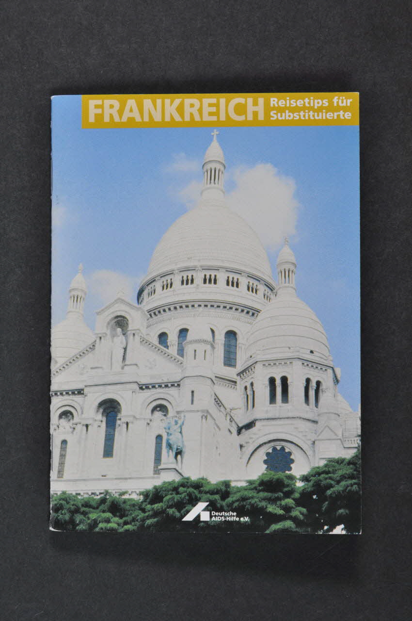 Deutsche Aids-Hilfe BROCHURE Allemagne 1998/10 2003.111.98 Photo Mucem