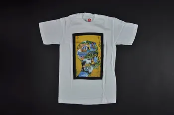 AIDES tee-shirt "Aides Arc en Ciel" France 1996 2004.201.50  Photo Mucem
