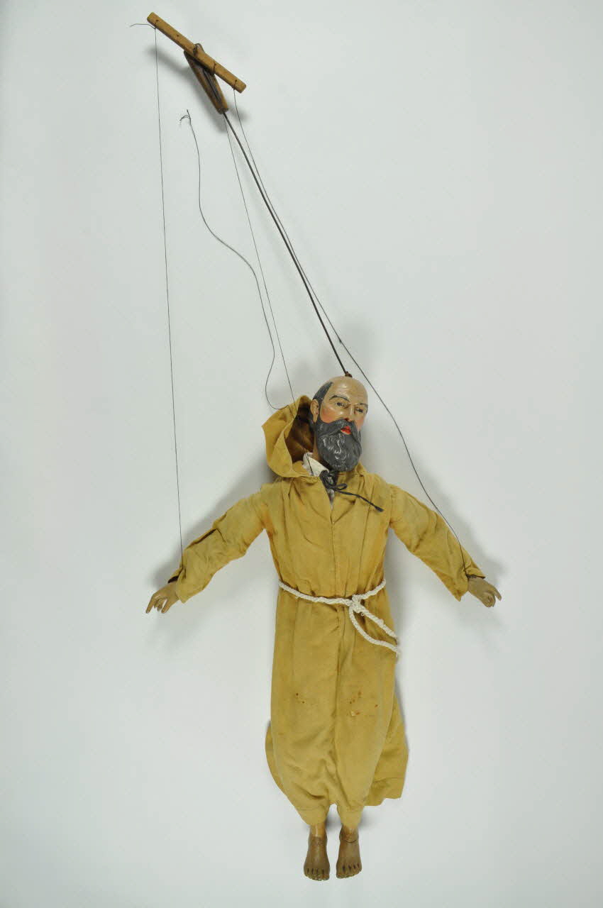 marionnette à tringle et à fils 1952.38.2 Photo Mucem