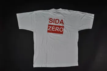 tee-shirt "Sida Zéro" 2004.201.92  Photo Mucem