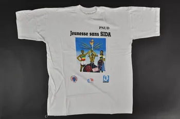 tee-shirt "Jeunesse sans sida" 2004.201.98  Photo Mucem