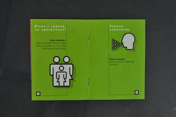 Bundeszentrale FüR Gesundheitliche Aufklarung (BZGA) BROCHURE "Transmission du virus HIV et risque de Sida" (en tchèque) Allemagne 1998 2003.117.20 Photo Mucem