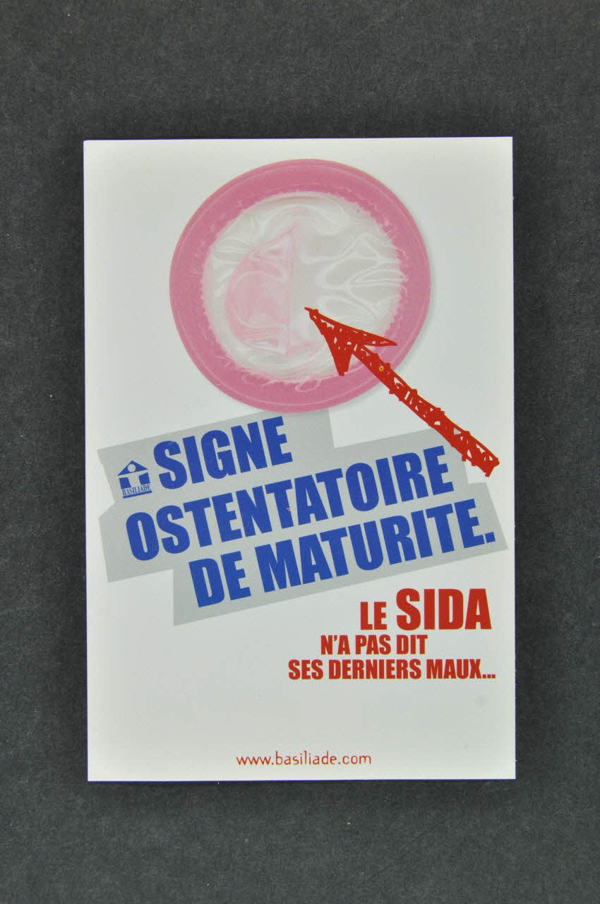 Basiliade, Sneg carte postale "Signe ostentatoire de maturité" France 2004 2004.203.19 Photo Mucem