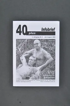 Gruppe 40 Plus. Bulletin associatif "40 plus infobrief" (Lettre d'information 40 ans et plus) Allemagne 2003 2003.117.32.1-3 Photo Mucem