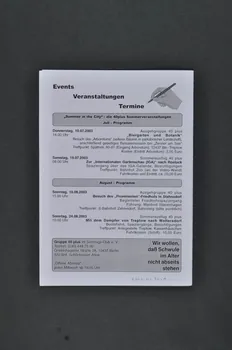 Gruppe 40 Plus. Bulletin associatif "40 plus infobrief" (Lettre d'information 40 ans et plus) Allemagne 2003 2003.117.32.1-3 Photo Mucem