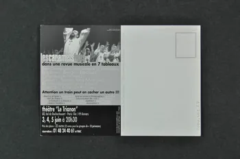 Les Caramels Fous carte postale "Les caramels fous. La revue qui va faire mâle" France 2004 2004.203.27 Photo Mucem