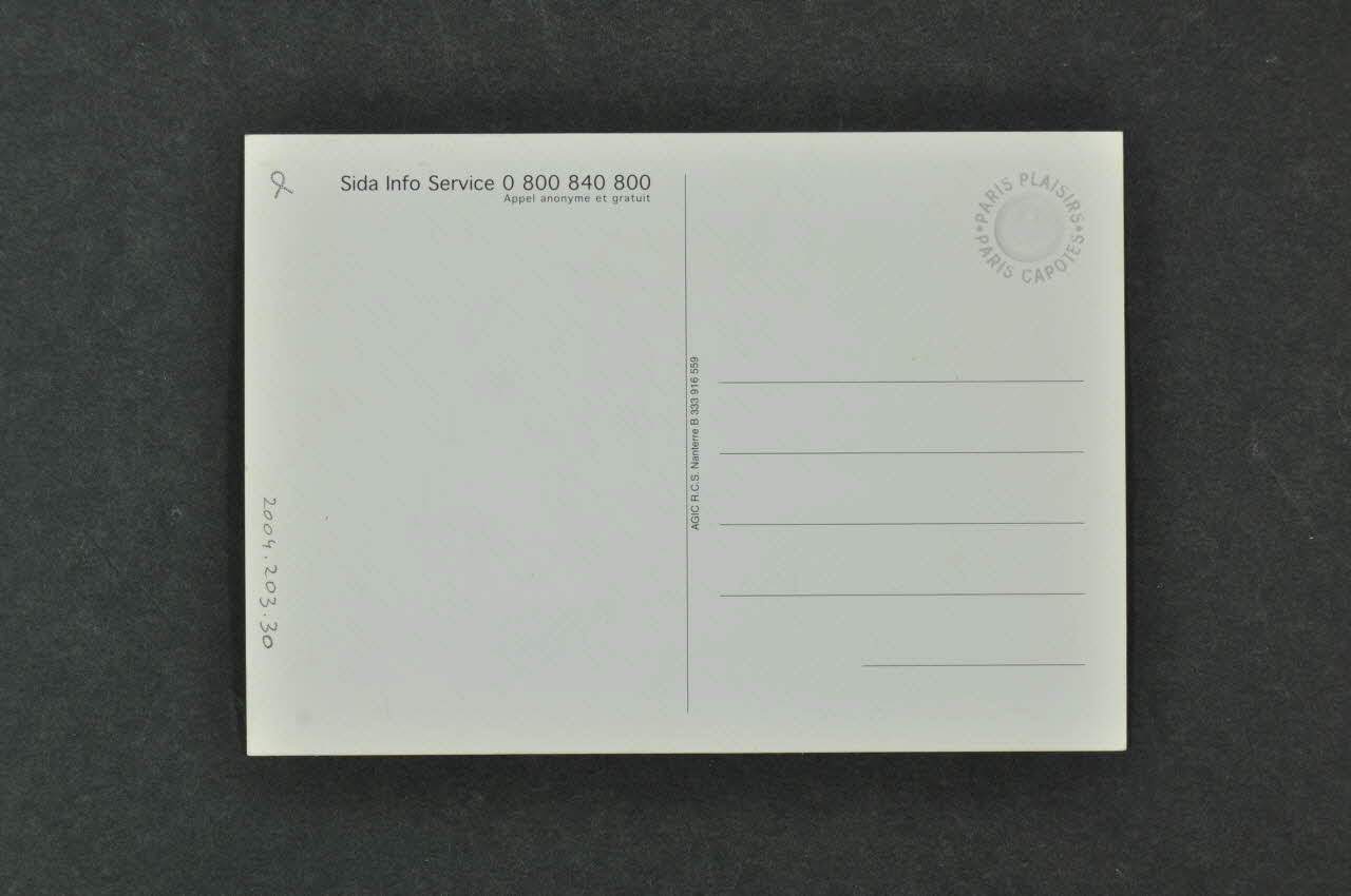 Bertrand Delanoë carte postale "Saint Michel" France 2004 2004.203.30 Photo Mucem